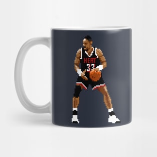 Alonzo Mourning Pixel Dribble. Mug